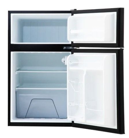 Fabriano Double Door Bar Fridge (Category: Refrigerators and Freezers) located in Caloocan City. Submitted by charlie232a66 (Listing ID 1434463687, Image 2). Description: BRAND NEW, pictures are for references only. All items are sealed and has not yet been opened. SRP: 7,699 Model No: FTMG03-BL Important notes: Product dimensions with-out handle (W / D / H) = 486*536*833 mm.
