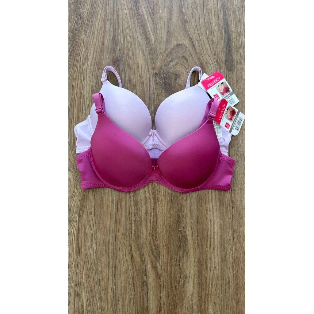 Felancy bra push up 34b (satuan), Fesyen Wanita, Pakaian Wanita ...