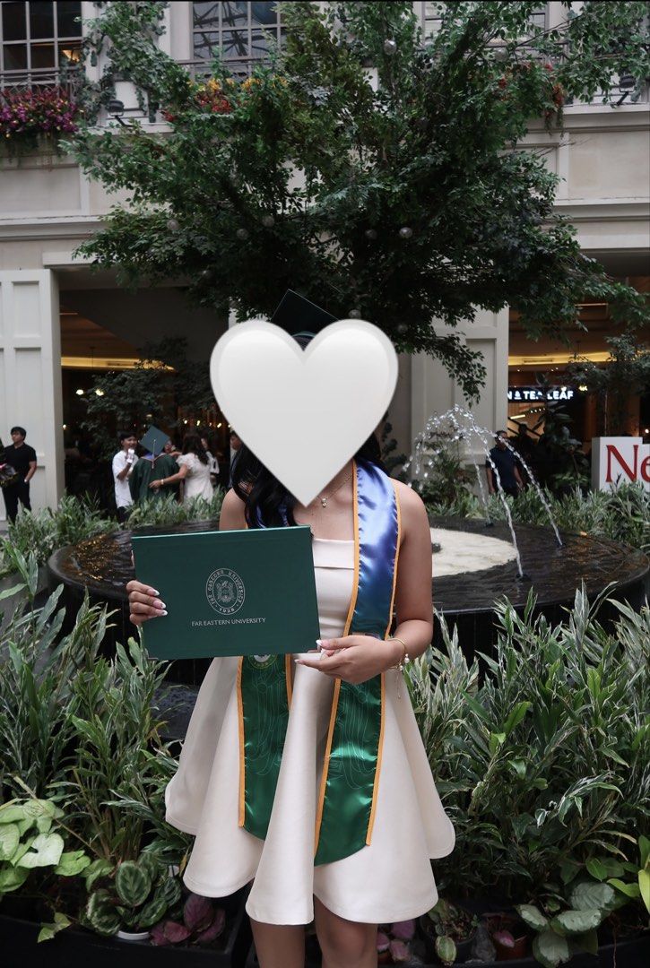 FOR RENT: June 12 the label, Cruz Midi in Cream Gazar / Graduation Dress (Category: Dresses) located in Manila. Submitted by mofumofu04 (Listing ID 1429287919, Image 3). Description: Used once: for graduation Loc: Cainta/Pasig Waist: 30 Bust: 35 3 days rental Rental fee: 800 Deposit: 1500 (Retail price was 3600) .