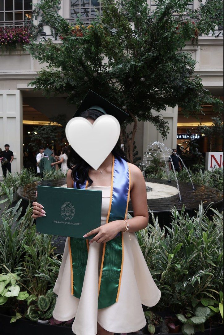 FOR RENT: June 12 the label, Cruz Midi in Cream Gazar / Graduation Dress (Category: Dresses) located in Manila. Submitted by mofumofu04 (Listing ID 1429287919, Image 2). Description: Used once: for graduation Loc: Cainta/Pasig Waist: 30 Bust: 35 3 days rental Rental fee: 800 Deposit: 1500 (Retail price was 3600) .