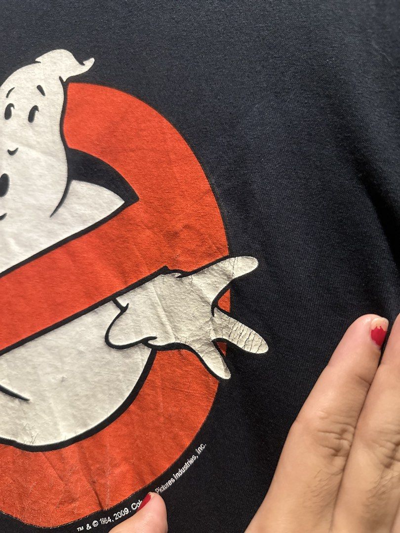 Ghostbusters dated 2009 (Category: Tshirts & Polo Shirts ) located in Sarrat. Submitted by villtage (Listing ID 1434526858, Image 3). Description: Ghostbusters dated 2009 21/29.5 Crackprints, Cut double Tag.