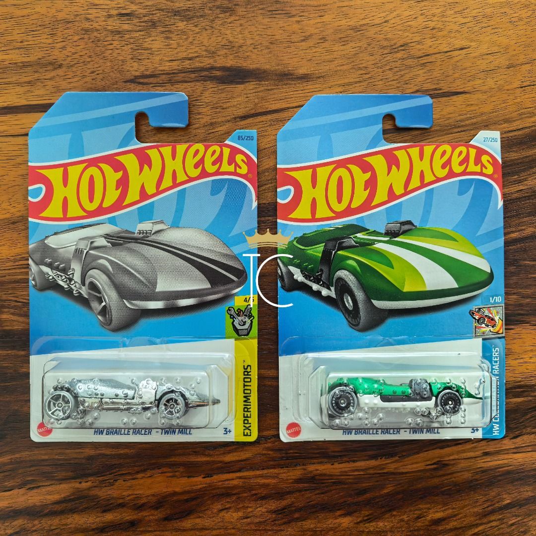 HOT WHEELS HW Braille Racer - Twin Mill Assorted, Hobbies & Toys, Toys ...