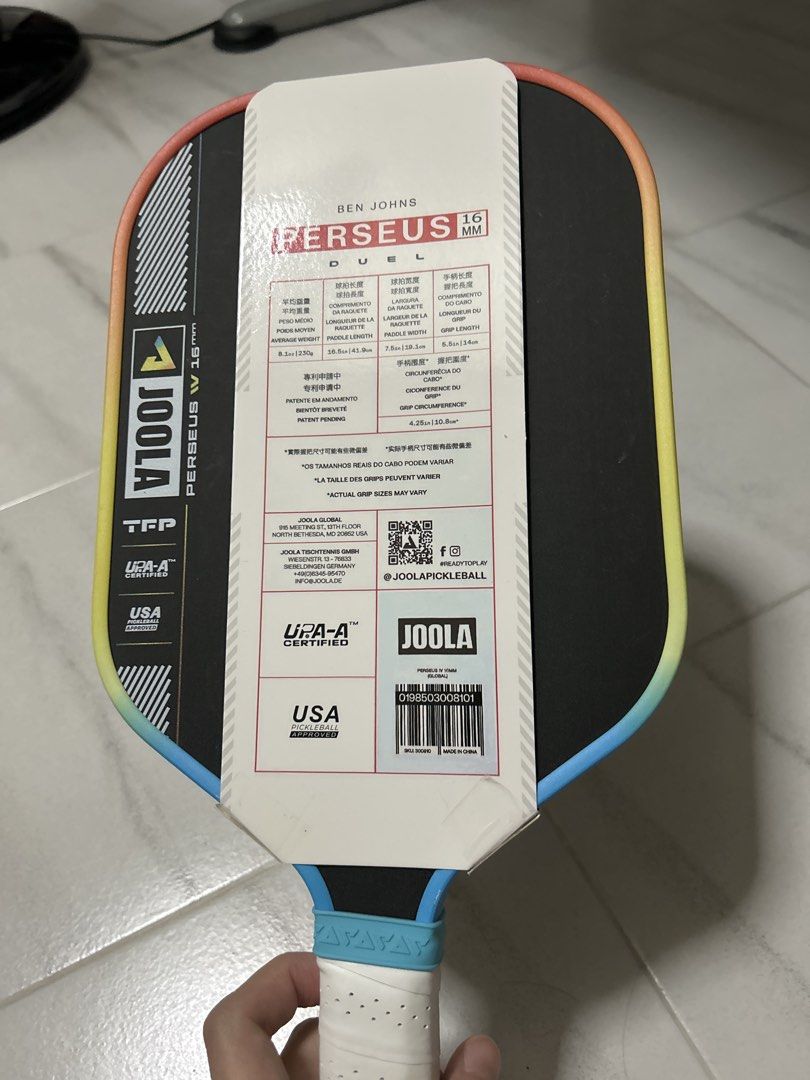 Cheap Joola JOOLA Ben Johns Perseus IV OEM Pickleball Paddle, Sports Equipment ...