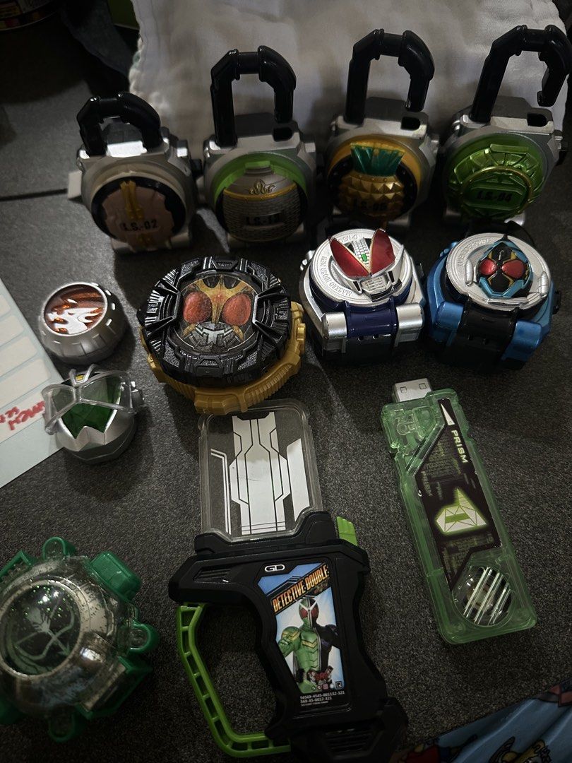Kamen Rider Lock Kamen Rider Lock Seeds, Watch, and Driver, Hobbies & Toys, Toys & Games ...