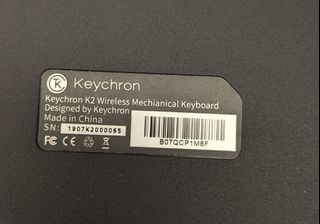 Keychron K2 Wireless Mechanical Keyboard439516498463313920