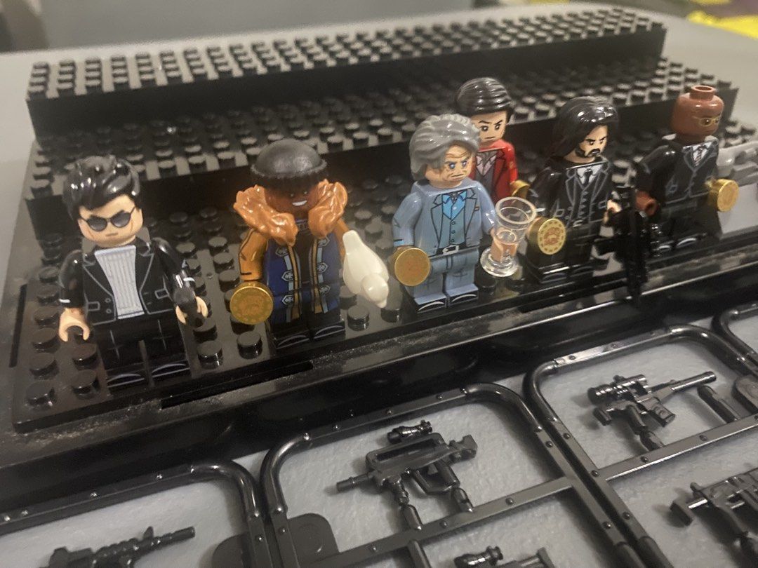 KO mini figures: John Wick (Category: Designer & Blind Box Toys) located in Cainta. Submitted by rspbsms17 (Listing ID 1434460957, Image 2). Description: All are KOs. Each mini figure is priced at 100 (last price). The mini figures include: (SOLD) -John Wick -Winston -young Winston -Charon -Bowery King -Adjudicator -Caine -Shimazu Koji (super glue was applied to loose right arm) RFS: quitting LEGO; transitioned to action figures LOC: Mandaluyong 