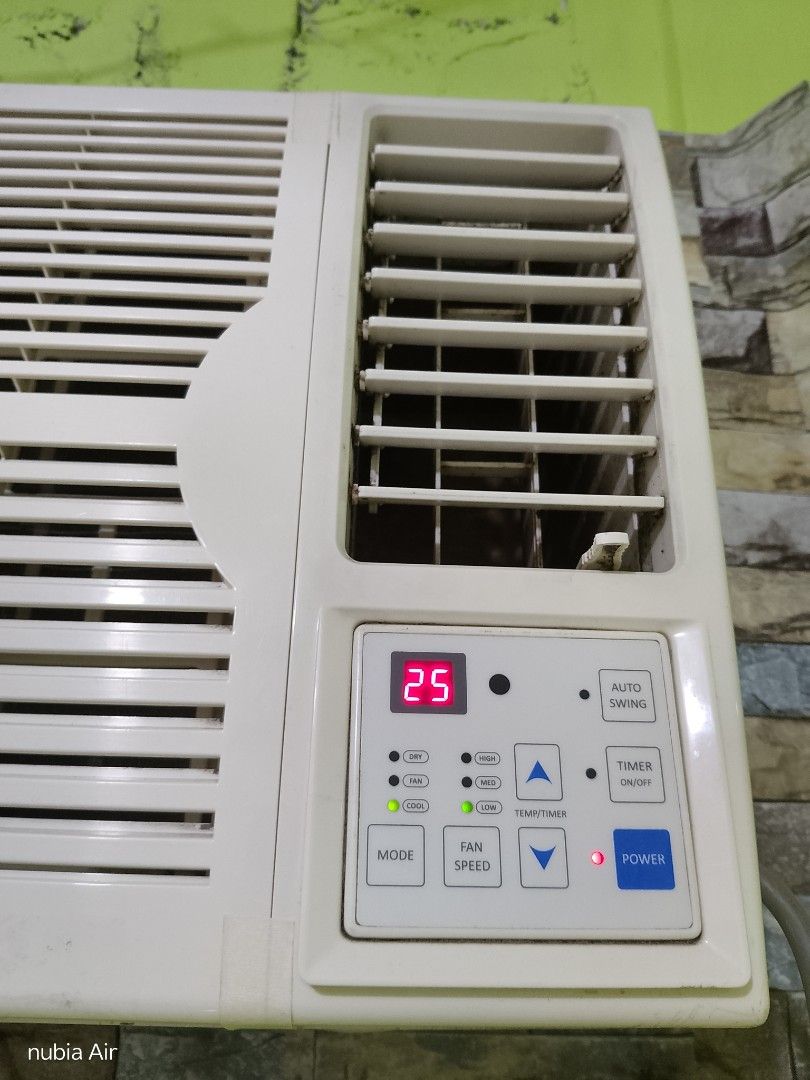 Koppel Window Type Air Conditioner (Category: Air Conditioning and Heating) located in Caloocan City. Submitted by theprelovedboutique (Listing ID 1434519308, Image 3). Description: - Koppel window type air conditioner - Includes remote control - Adjustable temperature settings - Fan speed control - Timer function - Displays current temperature - Modes: Cool, Dry, fan - White color -koppel 2hp Rfs: upgrading .
