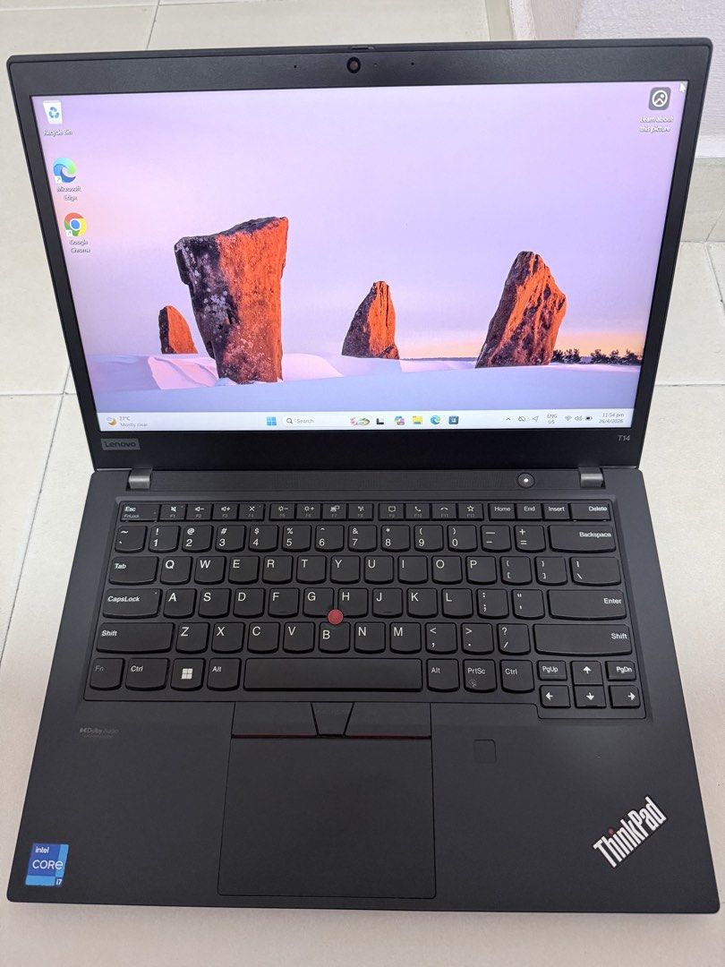 Lenovo ThinkPad T14 Gen 2, i7 -11th Gen Laptop