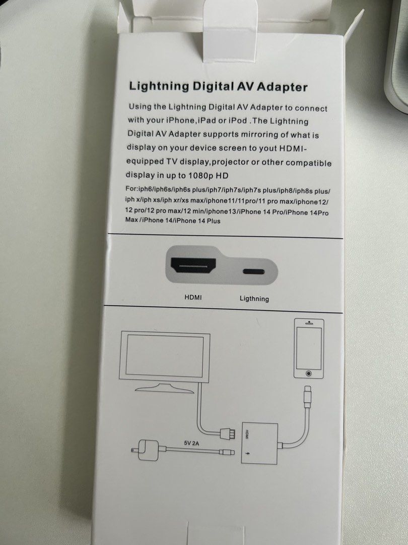 Lightning Digital AV Adapter441433335142164483