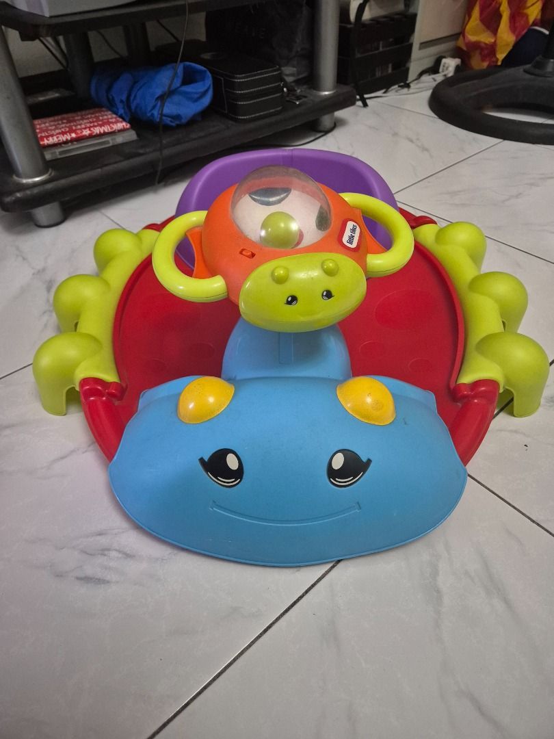 Little Tikes Turtle Activity Center (Category: Infant Playtime) located in Manila. Submitted by juan31 (Listing ID 1434398094, Image 2). Description: - Little Tikes Turtle Activity Center - Ride Spinner for babies - RFS: Decluttering - Free delivery around Pandacan, Paco, Taft, Makati.