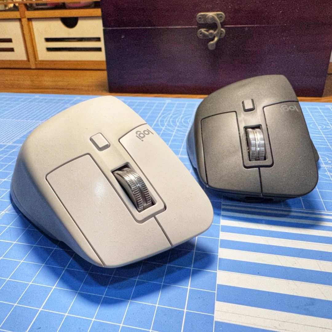 Logitech MX Master 3S Wireless Mouse - 2pcs Black & White442763876175063040