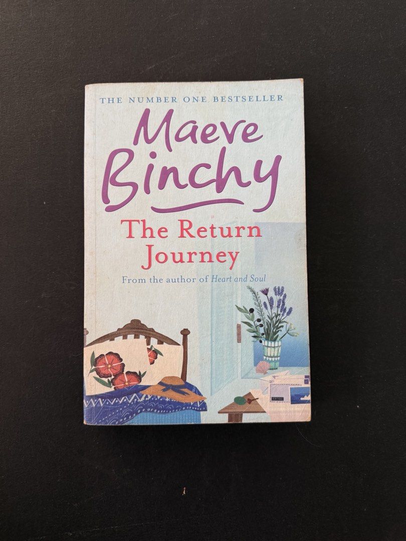 Maeve Binchy The Return Journey / Books (Category: Storybooks) located in Balanga. Submitted by julierms (Listing ID 1434601018, Image 1). Description: - 'The Return Journey' by Maeve Binchy - Collection of charming stories - Features tales of star-crossed travelers - Includes stories about a house-sister and a holiday in Greece - Contains an airport encounter story - Filled with wit and engaging storytelling.