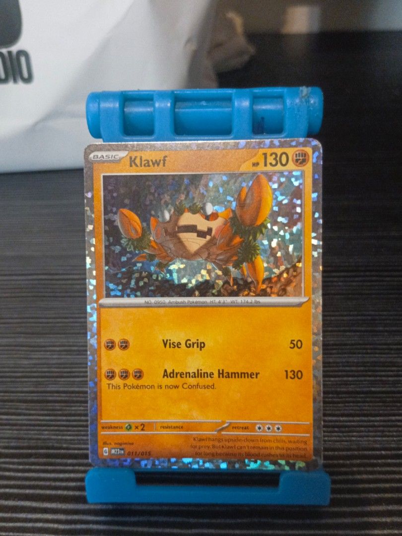Mcdonalds 2023 Pokemon Card (Category: Raw Singles) located in Manila. Submitted by petestone (Listing ID 1434505573, Image 2). Description: McDonald's promotional Cards yr. (2023) Holographic cards. *Klawf - 150.00 *Sprigatito - 150.00.