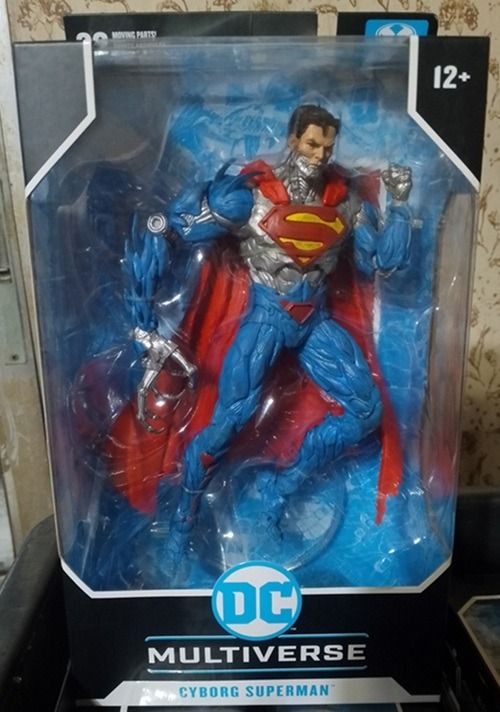 McFarlane DC Multiverse - Cyborg Superman (MISB) (Category: Figurines & Statues) located in San Pedro. Submitted by hobbiesandeverything (Listing ID 1434596618, Image 1). Description: McFarlane DC Multiverse - Cyborg Superman (MISB) - MISB (mint in sealed box / brand new) Meet-Up: SM Center Muntinlupa Can ship via LBC Rider Pick up You can also book via Lalamove Payment via BPI, Unionbank or GCash "Payment first policy tayo before I give other de