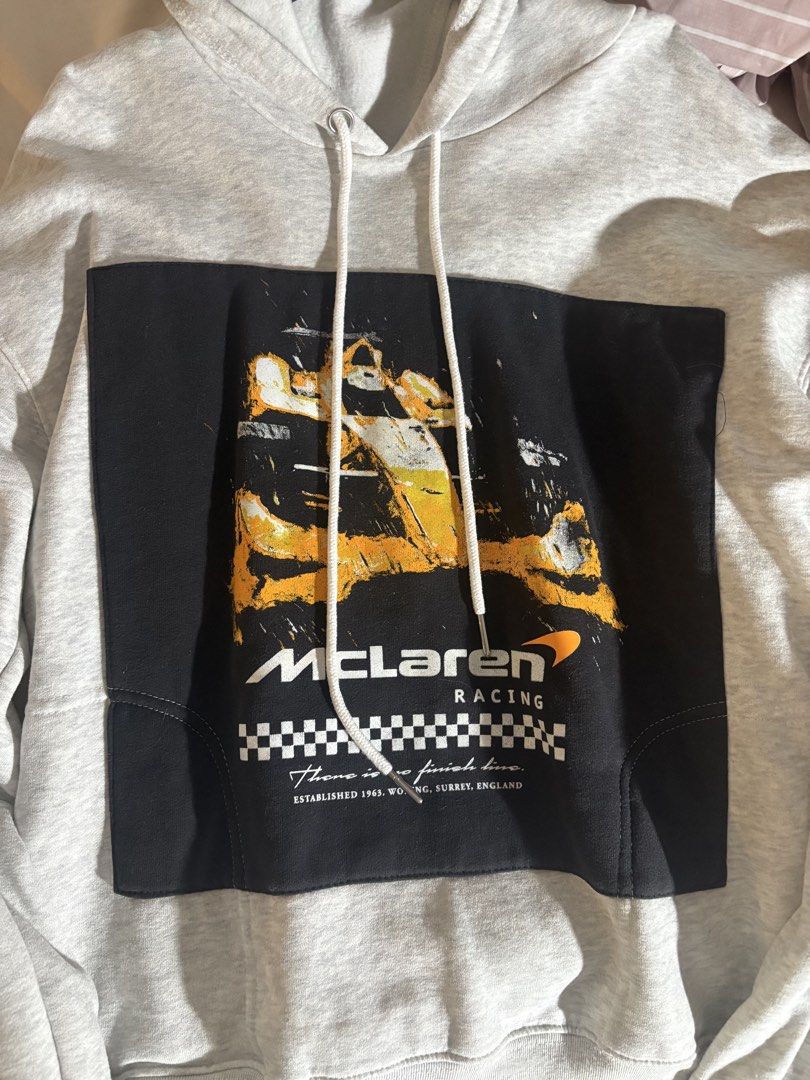 McLaren Racing Hoodie (Category: Coats, Jackets and Outerwear) located in General Trias. Submitted by misousoup (Listing ID 1434535715, Image 1). Description: - Bought this a month ago, only used out once - Negotiable - RFS: Decluttering.