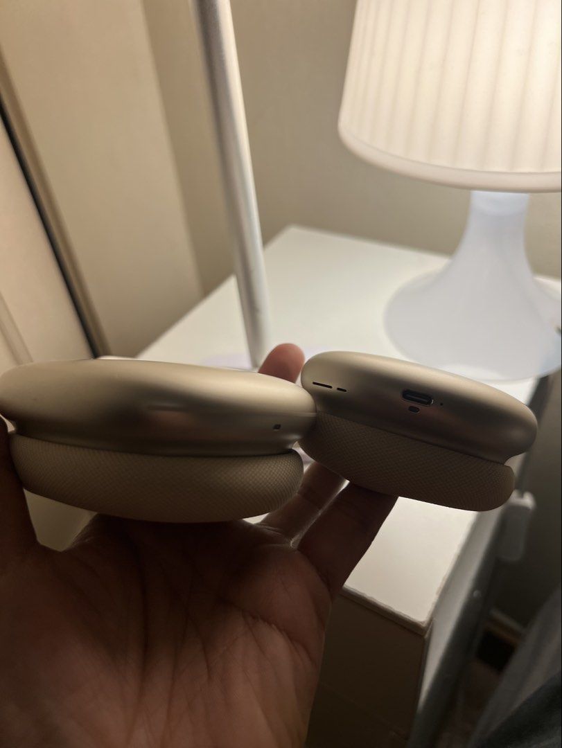 [MINT CONDITION] Airpods Max (Gen 2) - Starlight (Category: Headphones & Headsets) located in Manila. Submitted by jae.v (Listing ID 1434541544, Image 2). Description: RUSH SALE Airpods Max (Gen 2 / USB C) in Mint Condition. Rarely used (maybe once or twice) cos I have two airpods pro. Accessories included: Sleeve, charging cable, original box. RFS: Funding my dog’s chemotherapy treatment. .