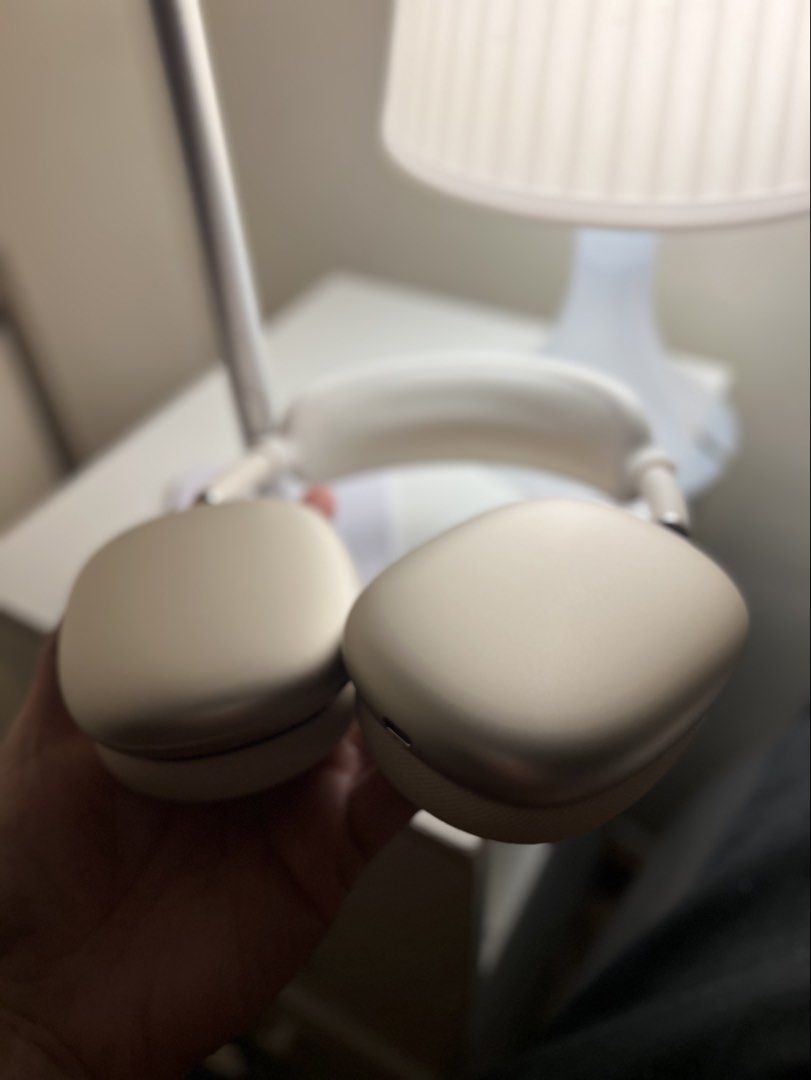 [MINT CONDITION] Airpods Max (Gen 2) - Starlight (Category: Headphones & Headsets) located in Manila. Submitted by jae.v (Listing ID 1434541544, Image 1). Description: RUSH SALE Airpods Max (Gen 2 / USB C) in Mint Condition. Rarely used (maybe once or twice) cos I have two airpods pro. Accessories included: Sleeve, charging cable, original box. RFS: Funding my dog’s chemotherapy treatment. .