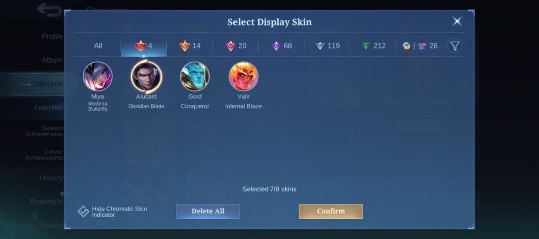 Mobile Legends Account - Guardian IV (Category: Others) located in Caloocan City. Submitted by selyob (Listing ID 1434391677, Image 2). Description: preferably meet up around Manila or Quezon meet up only fixed na wala na tawad need lang talaga funds.