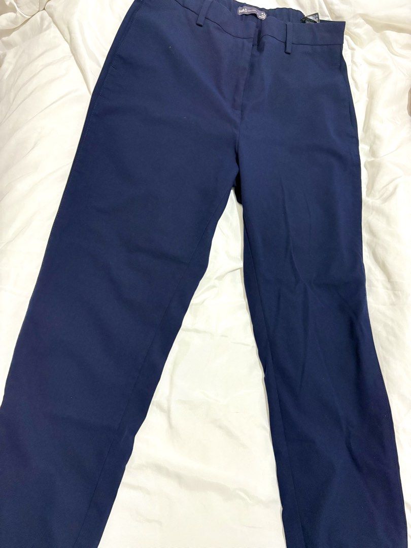 Navy Blue Pants (Category: Other Bottoms) located in Manila. Submitted by sbm07 (Listing ID 1434473148, Image 1). Description: - Navy blue pants - Classic straight leg cut - Button and zipper closure - Smooth, comfortable fabric - Perfect for smart casual outfits - Suitable for everyday wear or dressing up.