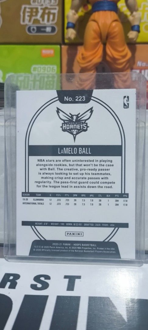 NBA Hoops LaMelo Ball Rookie Card (Category: Raw Singles) located in Los Banos. Submitted by Kiwi83 (Listing ID 1434518634, Image 2). Description: LaMelo Ball NBA Hoops Rookie Card Meetup is at BFAR Region 4A Office Los Banos Laguna Courier is LBC or Lalamove (book ni buyer) Mode of payment is GCaah or upon meetup.