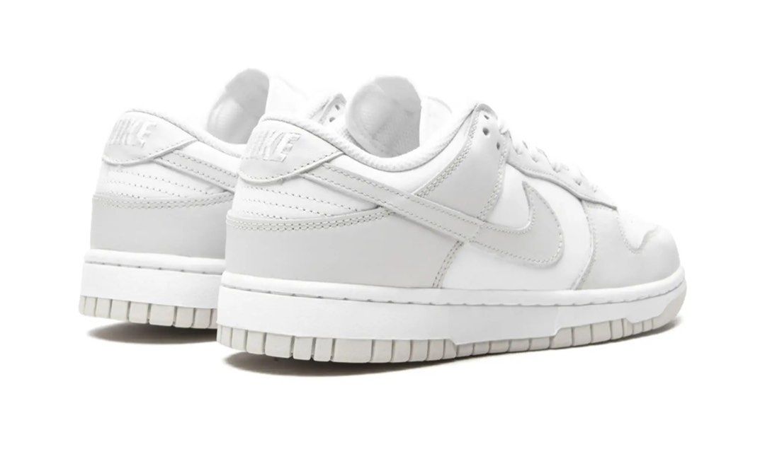 Nike Dunk Low (white/photon dust-white) US 6 (Category: Sneakers) located in Pasig City. Submitted by _kukustuff (Listing ID 1434457181, Image 2). Description: - Bought in Taiwan in 2024 for ₱5k+ - Used twice only and stored it away (it doesnt suit me pala 🥲) and it got dusty - Has minor stain in the shoe lace but can be washed off.