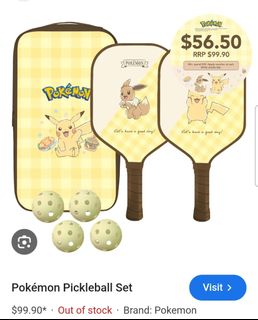 Pokemon pickleball For Sale | Carousell Singapore