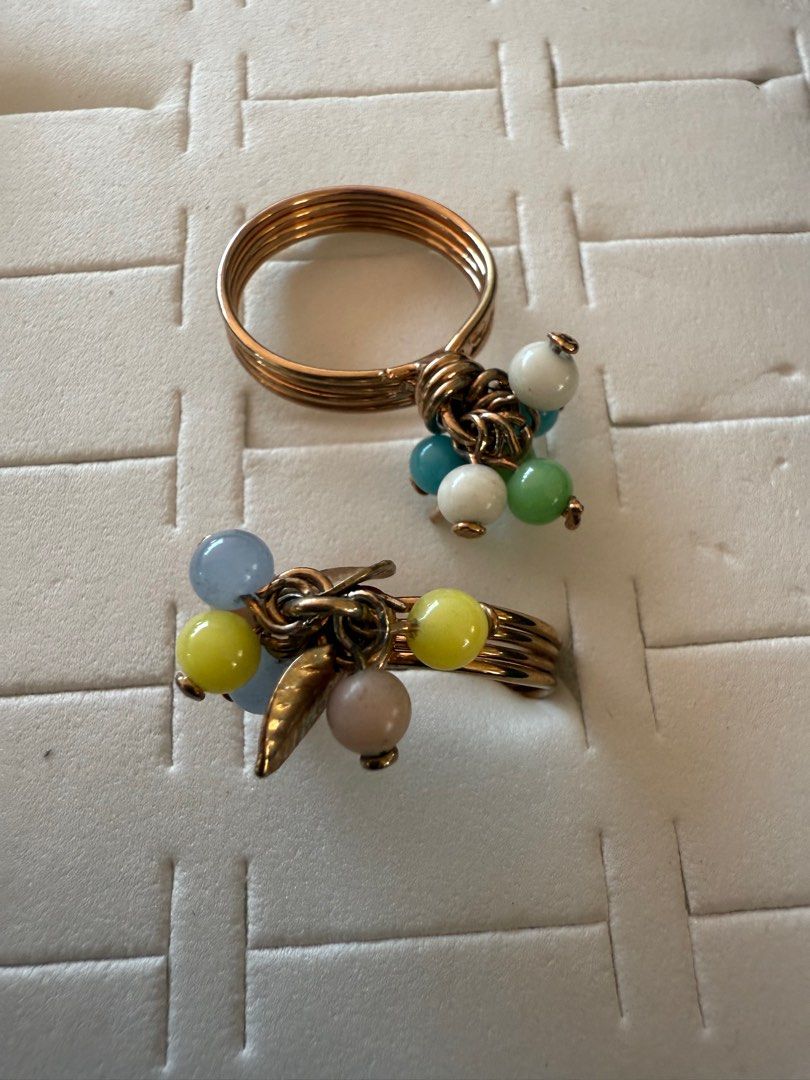 Old Pair Rings (Category: Rings) located in Manila. Submitted by mindplanets (Listing ID 1434442983, Image 1). Description: old rings, well used,preowned, vintage with small leaf designs.