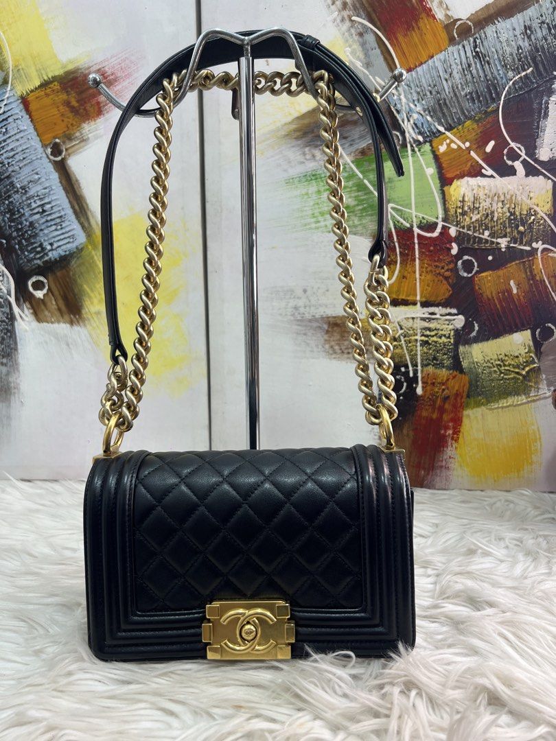 Original Chanel Leboy Small Lambskin (Category: Luxury Bags & Wallets) located in Paranaque City. Submitted by glenjonluxuryfinds2 (Listing ID 1434545038, Image 1). Description: With LG Provided Dustbag Series 20.