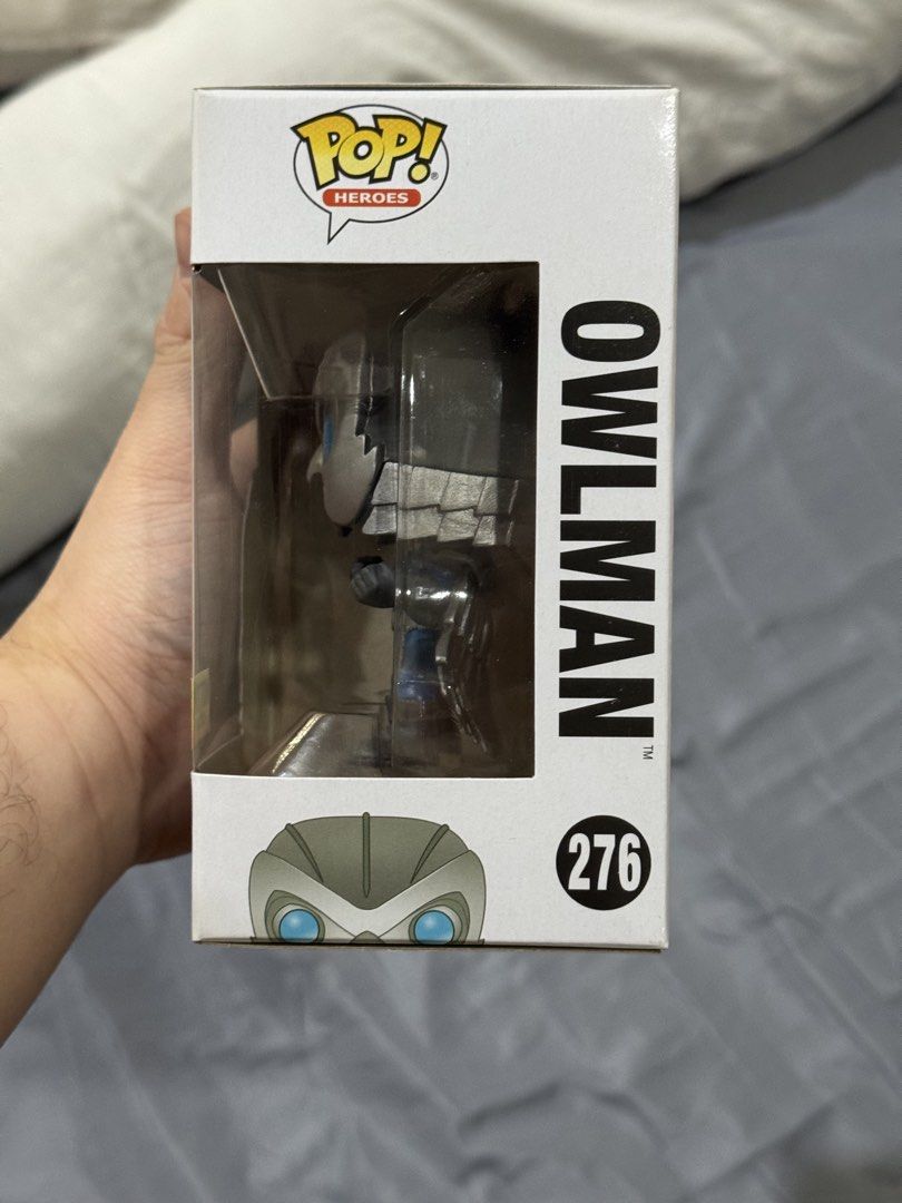 Owlman Funko Pop Hot Topic (Category: Figurines & Statues) located in Pasig City. Submitted by kingclutter (Listing ID 1434451995, Image 2). Description: Box condition in the pics. With soft protector..