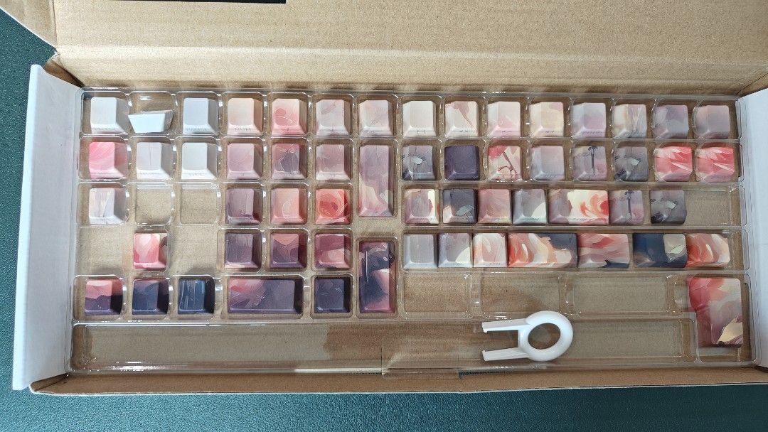 PBT Cherry Profile Floral Keycap Set474787491863613442