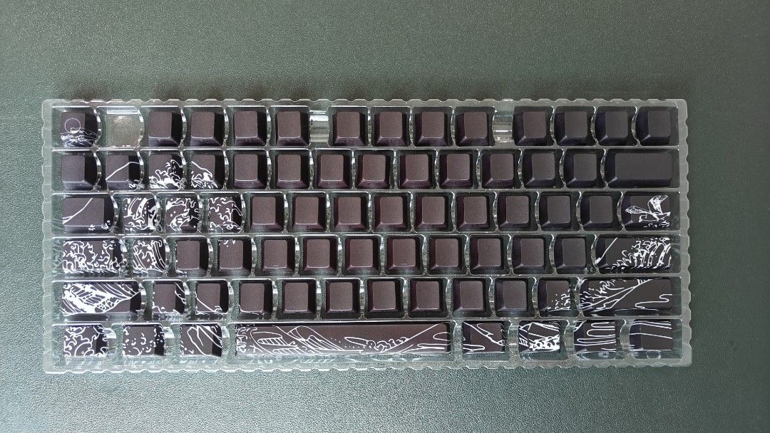 PBT Cherry Profile Waves Keycap Set465499398719426560