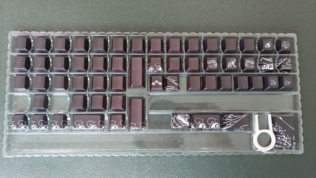 PBT Cherry Profile Waves Keycap Set465499398719426562