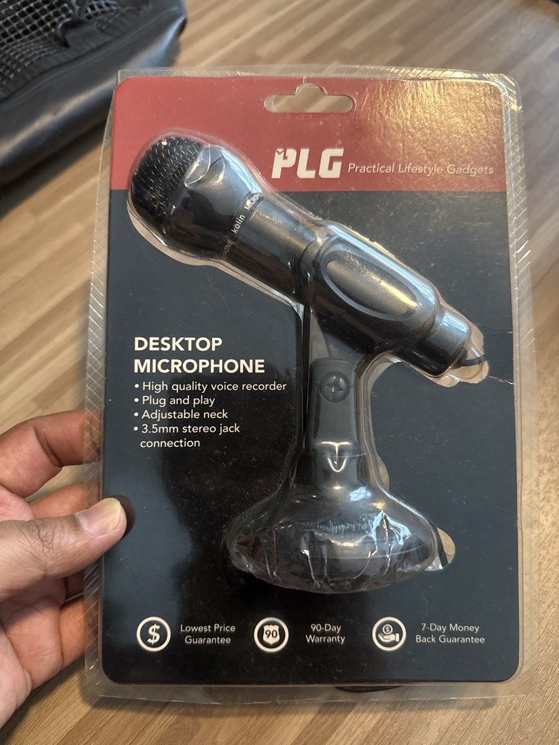 PLG Desktop Microphone - Brand New