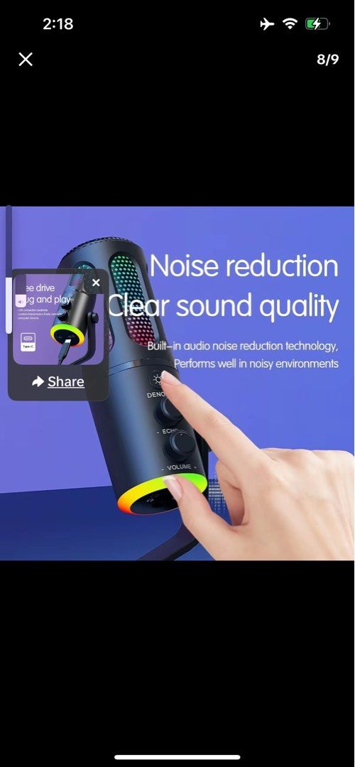 Plug and play PC microphone437756071605053445