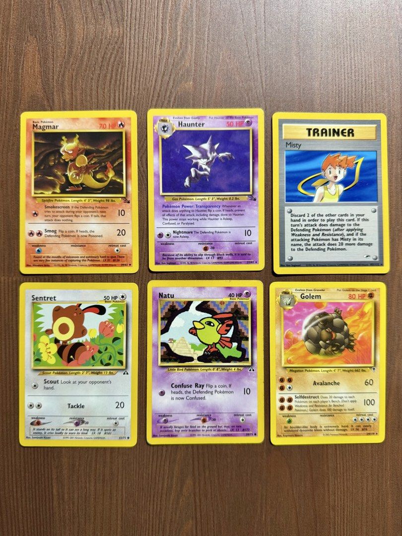 [Vintage] Skyridge, Neo Genesis, Neo Discovery, Legendary Collection ...