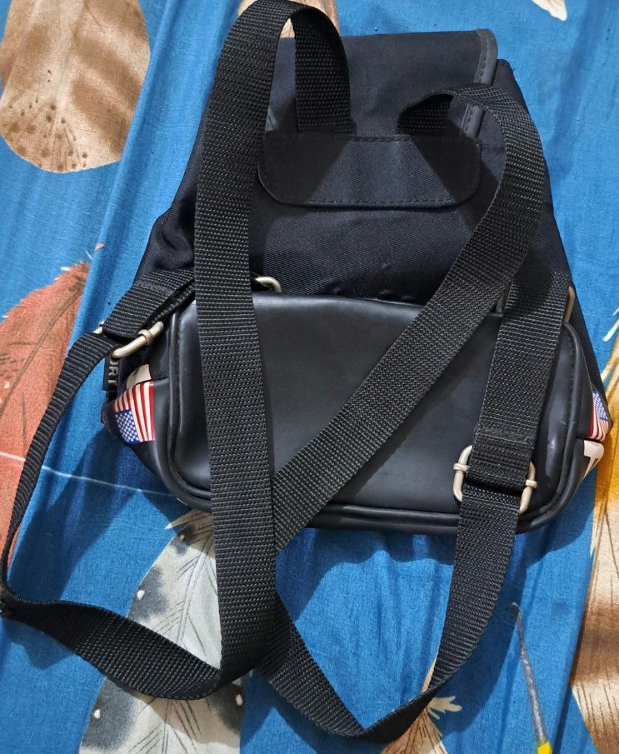 Polo Sport Ralph Lauren Backpack (Category: Backpacks) located in San Fernando, Camarines Sur. Submitted by ladderaya (Listing ID 1434445851, Image 3). Description: - Ralph Lauren Polo Sport backpack - Drawstring closure - Adjustable straps - Small flap with Polo Sport logo - American flag detail - "POLO SPORT" printed on the bottom - Made in Thailand.