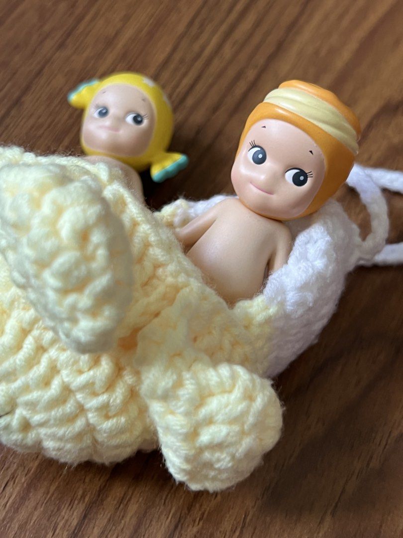 REAL Sonny Angel Figures (Category: Designer & Blind Box Toys) located in Cebu City. Submitted by d.fitsnfinds (Listing ID 1434483708, Image 2). Description: Buy 1 for P249 Buy both for P400 + free crochet holder 🍌 Condition: no boxes but in good condition and complete parts! RFS: decluttering 💰 MOP: Gcash 🚚 Delivery: Buyer will shoulder DF/SF. PAY FIRST. Booking will be done AFTER total payment. 📦 NO RUSH SHIPPING PLEASE. 🧿 NO low-ballers, 