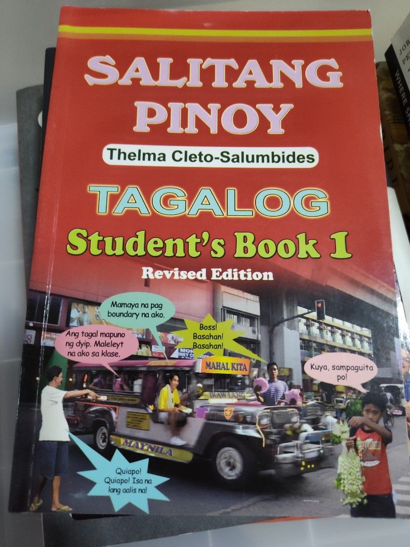Salitang Pinoy Tagalog Students Book 1 (Category: Textbooks) located in Quezon City. Submitted by mgwharvey (Listing ID 1434391122, Image 1). Description: Very nice condition. Bought from National Bookstore. .