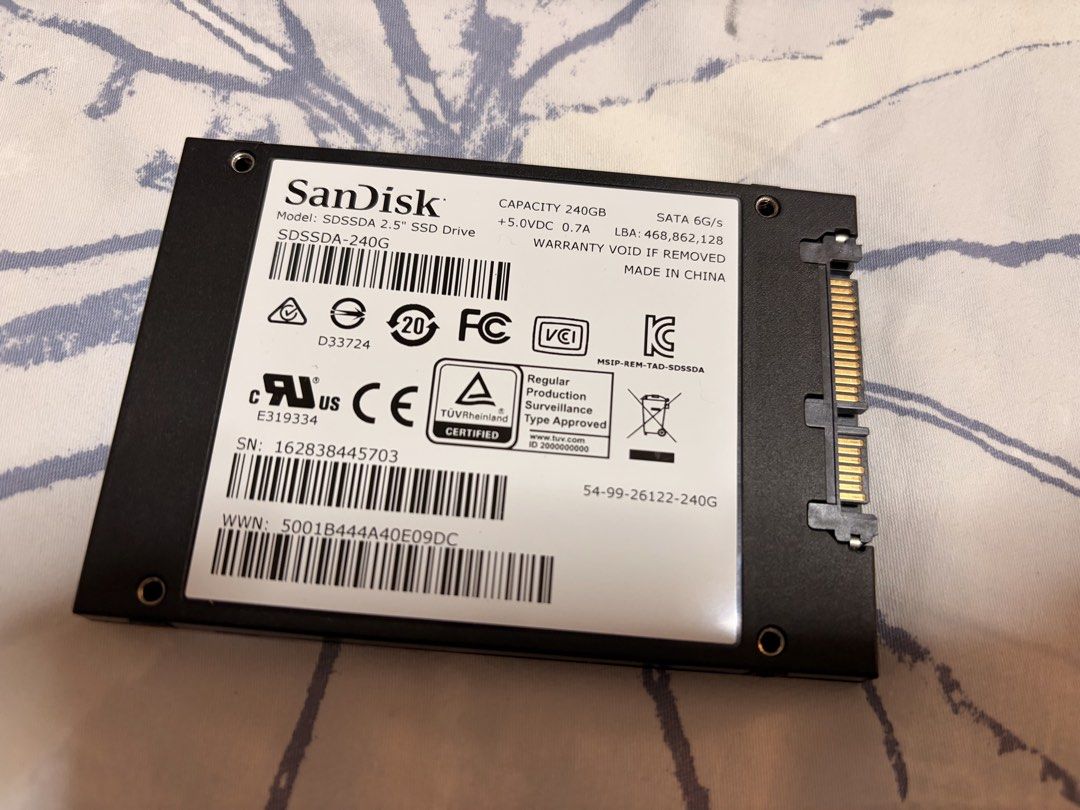 SanDisk SSD PLUS 240GB SSD466919021536225281