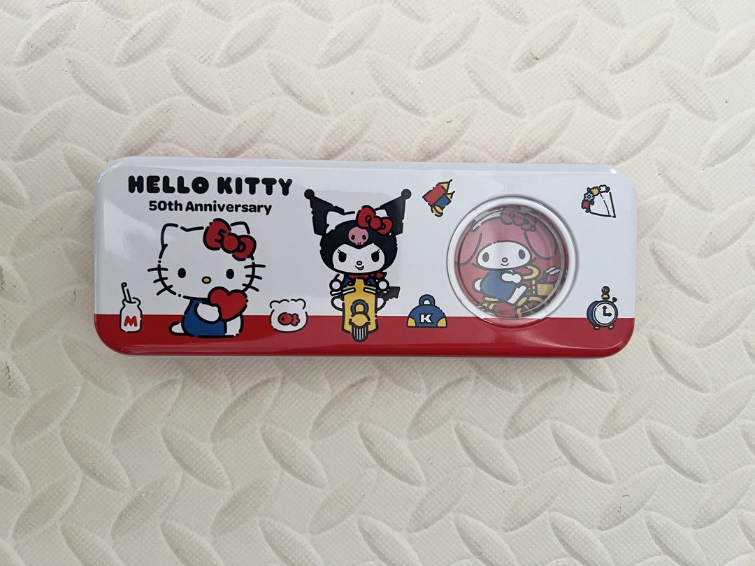Sanrio Hello Kitty 50th Anniversary pencil case (Category: Purses & Pouches) located in Manila. Submitted by khaeeeeee (Listing ID 1434411655, Image 1). Description: .