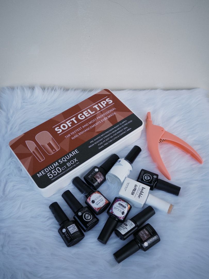 Soft Gel Tips (Medium Square) + Nail Clipper + Freebies (Category: Hands & Nails) located in Baguio. Submitted by lovedropbyk (Listing ID 1434464701, Image 1). Description: Soft Gel Tips (Medium Square) + Nail Clipper + Freebies Freebies: 50-90% full debonder, adhesive, gel base, etc. 📌 Loc: Baguio City DA: Maharlika Shipping nationwide via LBC or J&T .