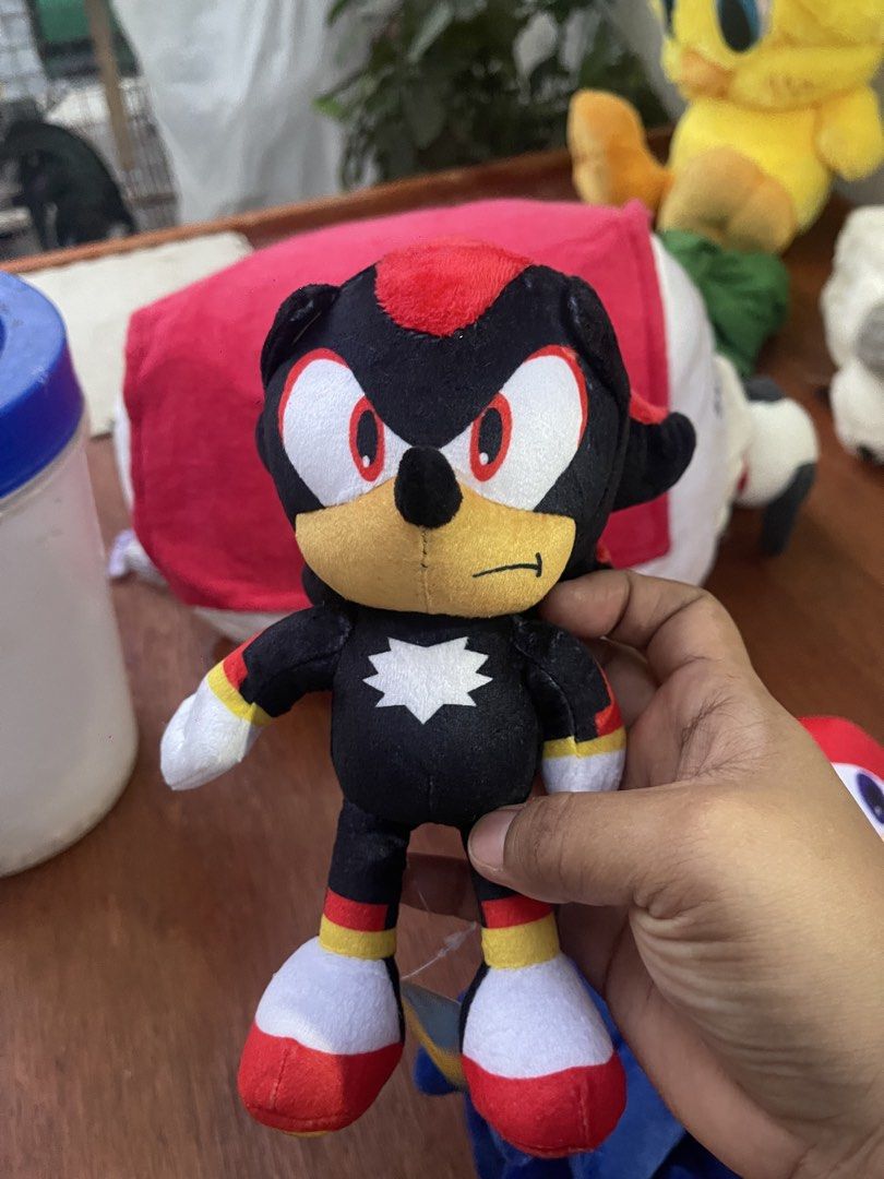 Sonic the Hedgehog Plush Toys (Category: Plushies & Soft Toys) located in Muntinlupa City. Submitted by joanofarc1013 (Listing ID 1434443092, Image 3). Description: - Sonic the Hedgehog plush toy set. - Includes Sonic, Amy, Knuckles, and Shadow. - Each plush toy has its original tag. - Features vibrant colors and character designs. - Ideal for Sonic franchise enthusiasts..