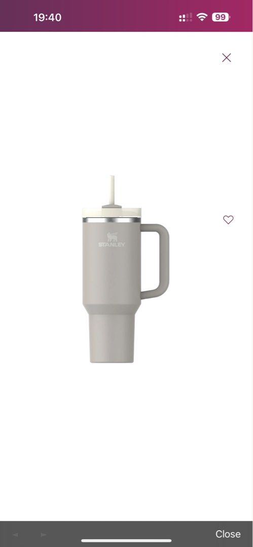 Stanley The Quencher H2.0 Flowstate™ Tumbler 40oz Ash (Category: Water Bottles & Tumblers) located in Marilao. Submitted by vanitylaneshoppe_est2011 (Listing ID 1434571773, Image 1). Description: Stanley The Quencher H2.0 Flowstate™ Tumbler 40oz Ash This travel tumbler with a straw is just what you need for all-day hydration. Take it with you to a high-intensity workout or on an extra-long commute to keep your drink cold for hours. The lid featur