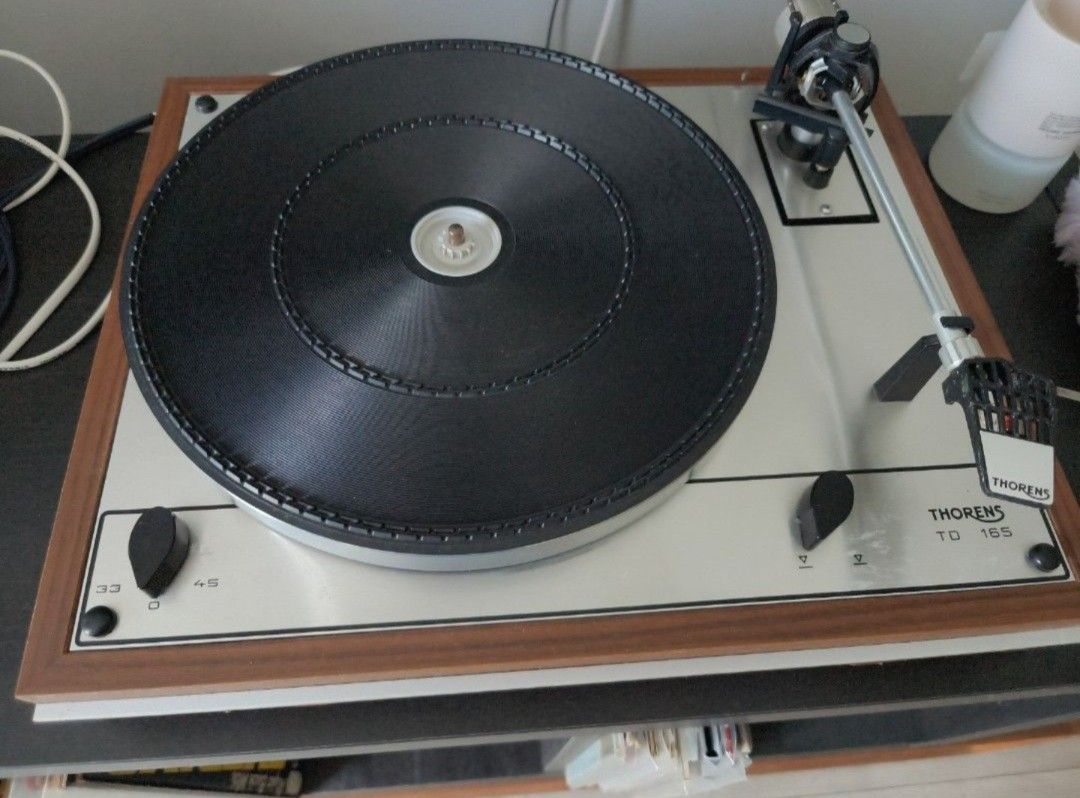 Thorens TD 165 Turntable with Dust Cover