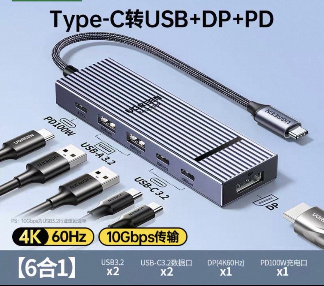 UGREEN - USB 3.2 -Hub441435095606896640