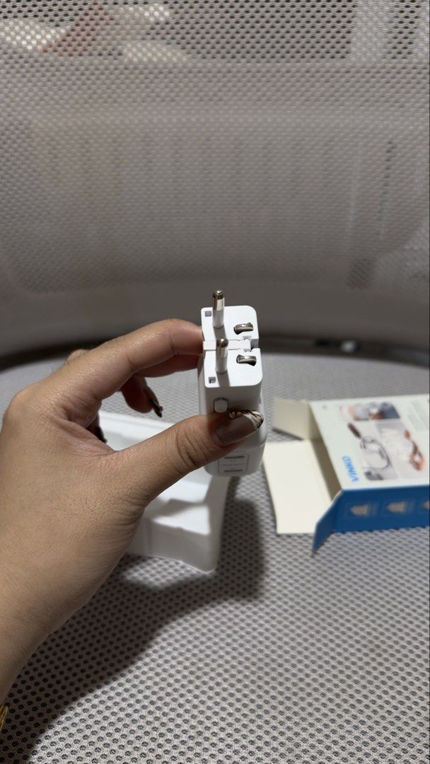 Vinko travel adapter 45w (Category: Cables & Adaptors) located in Tarlac. Submitted by mileeeesss (Listing ID 1434565535, Image 3). Description: Vinko travel adapter 45w Selling for: ₱499 orig price: 826 Why selling cheaper? • First of all, 100% authentic • Super dami kong tambak, need na ma-dispose (affiliate si seller) • Video available — ginawan ko lang rin ng video para mapromote Payment & Delivery: • MOP: GCash • Meet-up: Teresa Tibag, Tarla