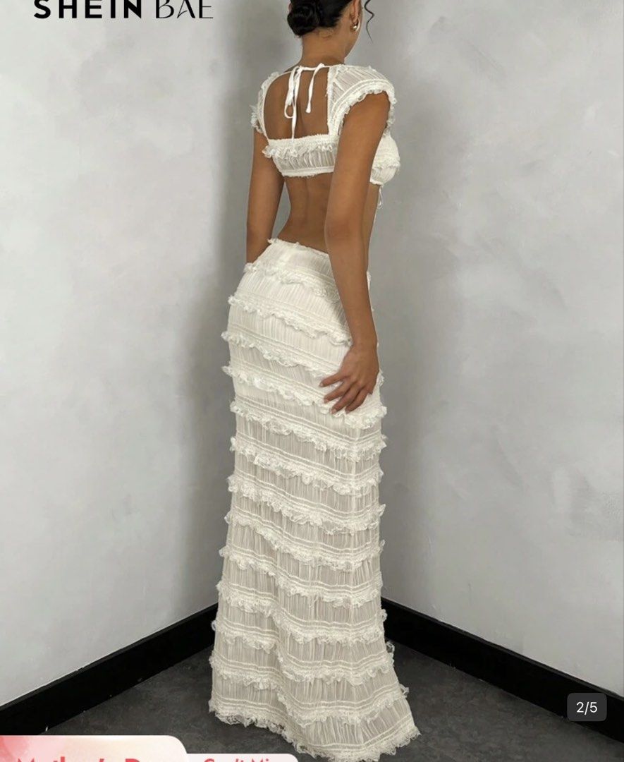 White Textured Beach Coordinates (Category: Sets or Coordinates) located in Quezon City. Submitted by kendallny (Listing ID 1434430696, Image 2). Description: orig price: ₱943.