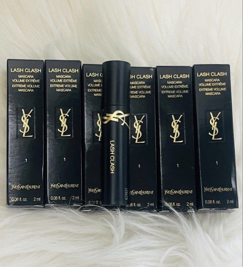 YSL MASCARA (Category: Makeup) located in San Juan City. Submitted by cashfrancefashioncosmetics_ph (Listing ID 1434440288, Image 1). Description: YSL LASH CLASH MASCARA SIZE:2ML SHADE: BLACK WITH BOX .