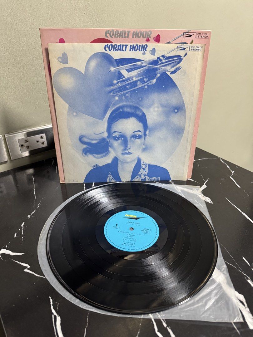 YUMI ARAI “COBALT HOUR” (Category: Vinyls) located in Cainta. Submitted by e.collections (Listing ID 1434517265, Image 3). Description: Yumi Arai “Cobalt Hour” 12-inch album vinyl Disc condition : good Sleeve condition: goo No Obi strip Made In Japan.