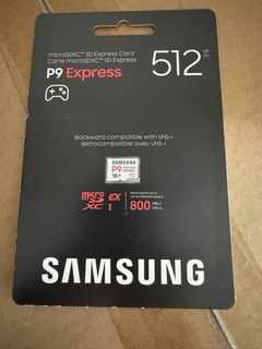 Brand-New Samsung P9 microSDXC Express 512GB for Switch 2